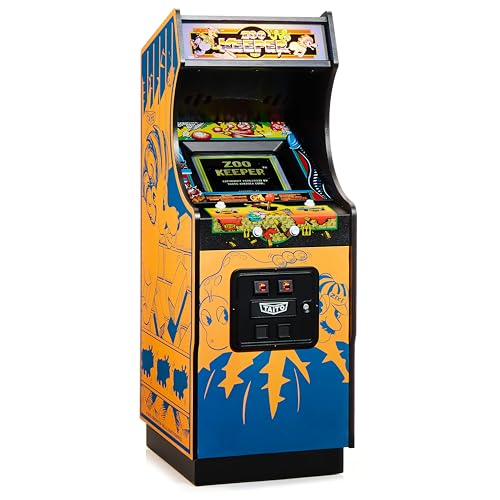 Numskull Quarter Arcades Teenage Mutant Ninja Turtles Collector's Edition Mini Arcade - 1/4 Scale Authentic Wooden Replica, Original ROM