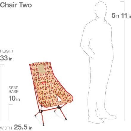 Helinox - Chair Two - Triangle Red