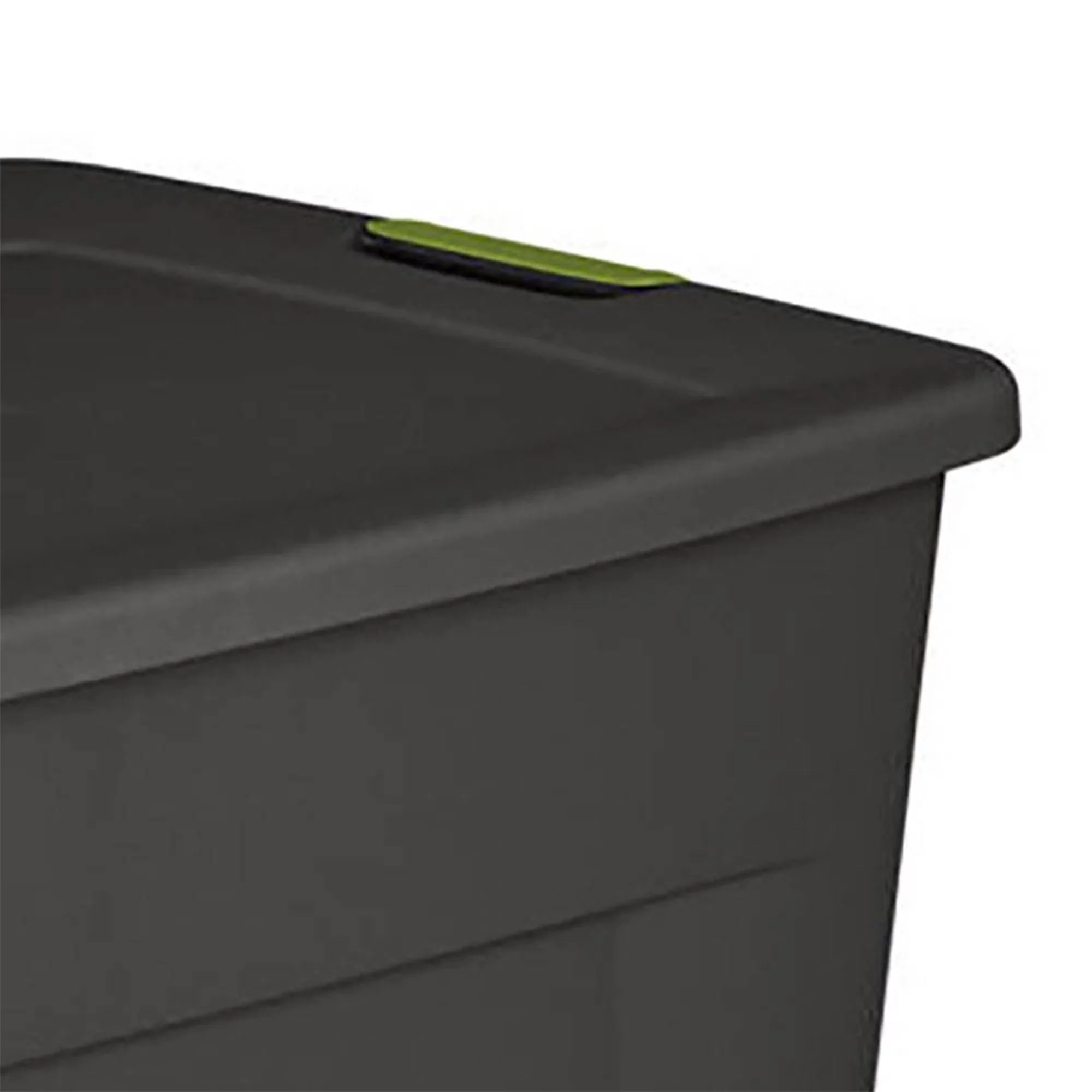 Sterilite 35 Gallon Storage Tote Box with Latching Container Lid, (16 Pack)
