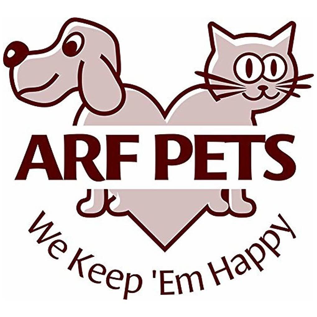 ARF Pets Pet Car Seat, Dog Booster Safety Seat with Adjustable Straps, Solid Foam Base, Includes Attached Tether Strap, Plush