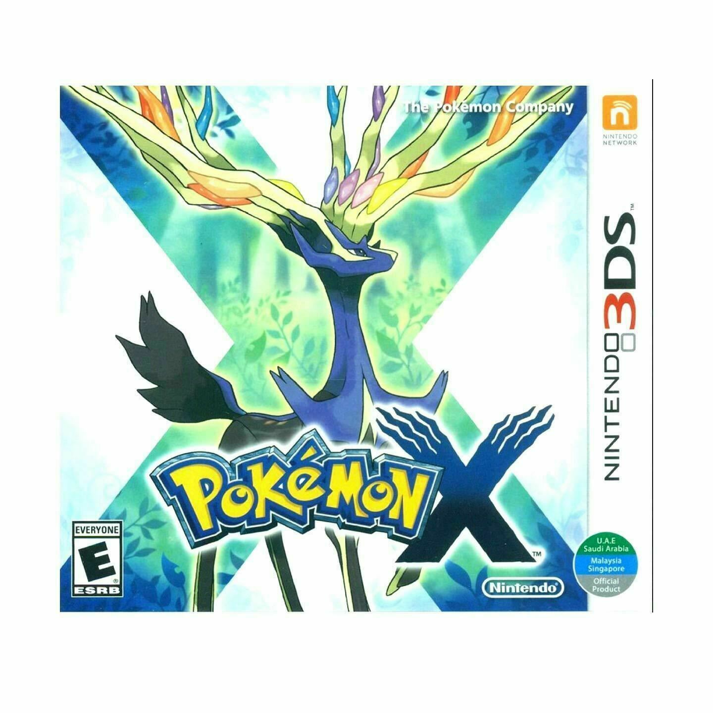 Pokemon X Edition - Nintendo 3DS [Collect them all UAE World Edition] NEW