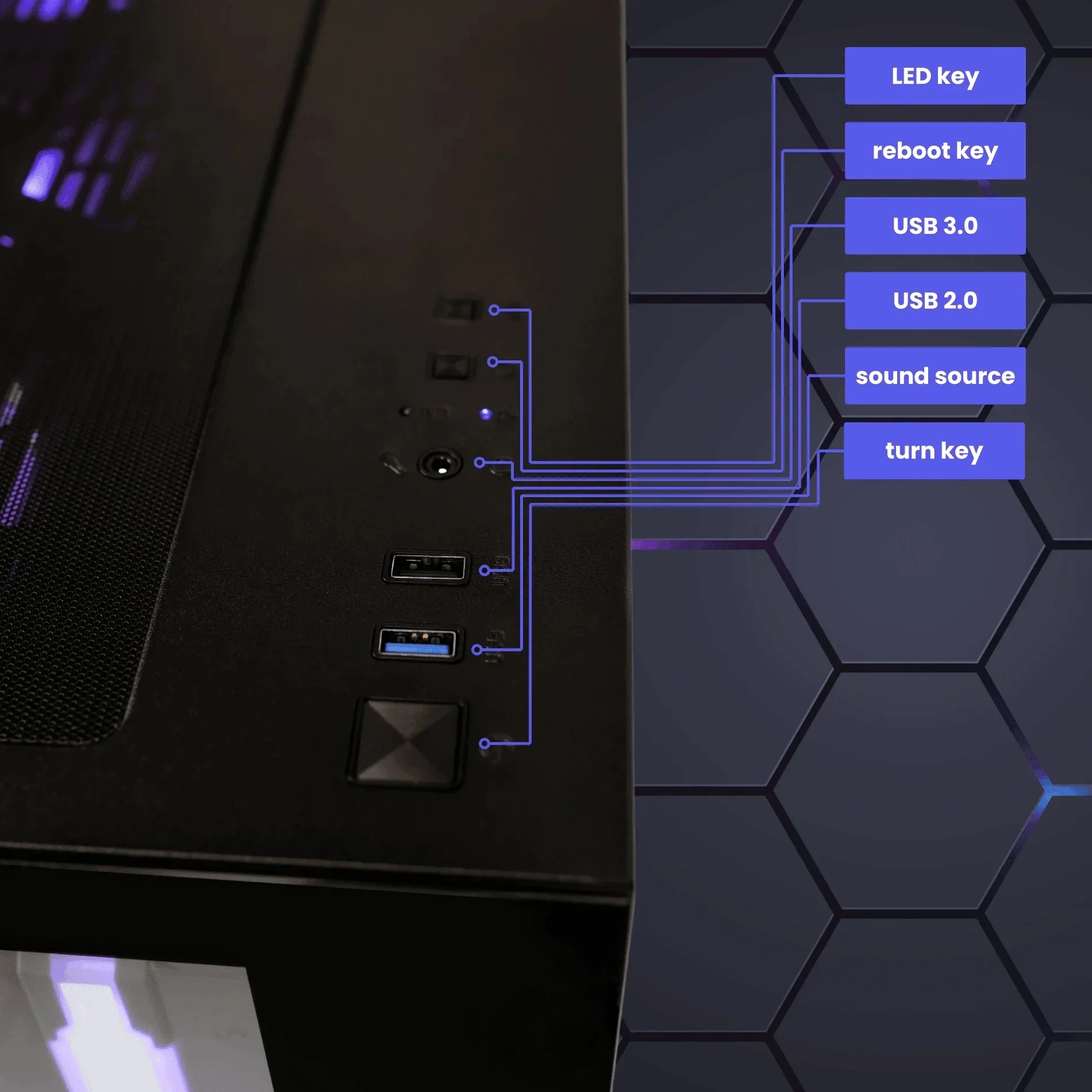 Hyper Cyber Rage | AMD Ryzen 7 9800X3D | NVIDIA GeForce RTX 5070 TI 16GB | Gaming PC