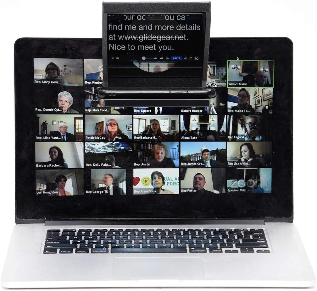 Little Prompter, The Original Compact Personal Teleprompter for Video Production. No Studio Required. Perfect for DSLRs, Webcams