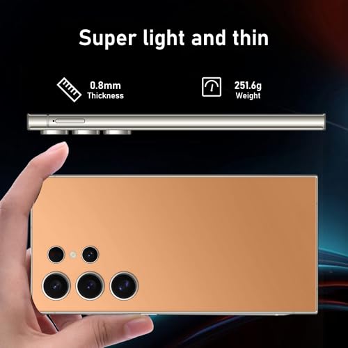 C24 Ultra 5G Smartphone, 6+256GB Unlocked Phone,48+108MP Zoom Camera，6800mAh 6.8" HD Screen Unlocked Cell Phone, 6+256GB Android13.0