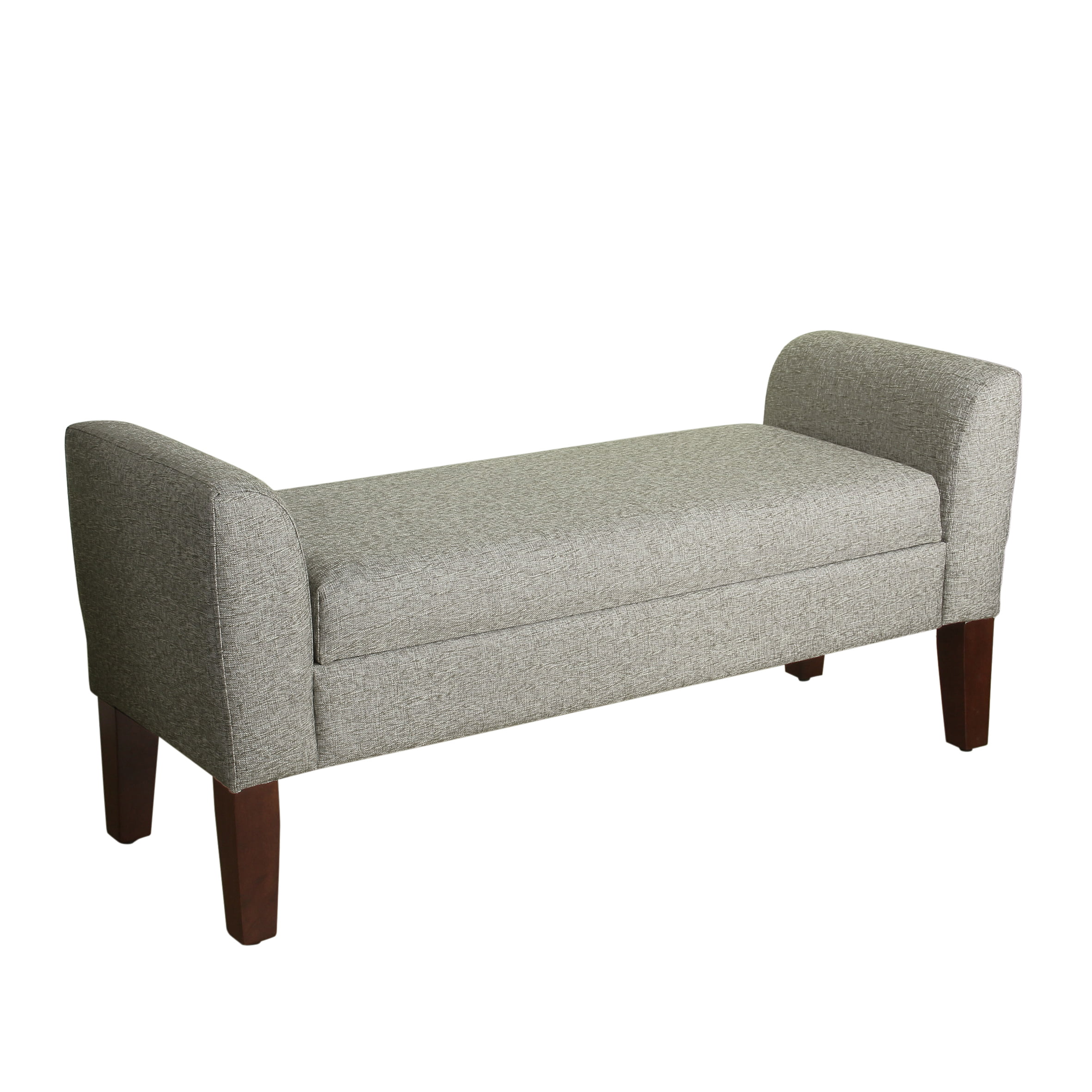 HomePop Tara Storage Bench Settee, Multiple Colors