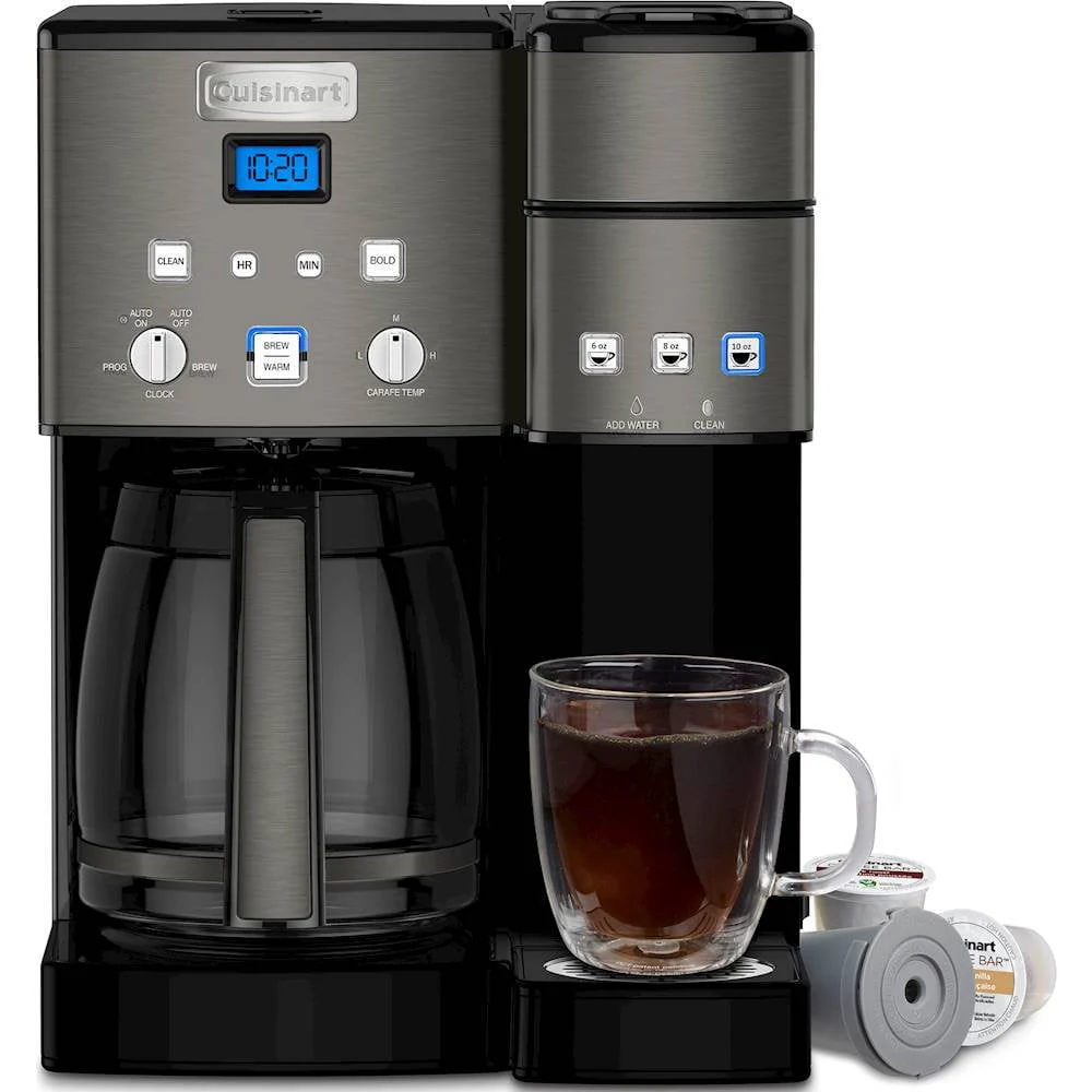 Cuisinart Coffee Center 12 Cup Coffeemaker and Single-Serve Brewer
