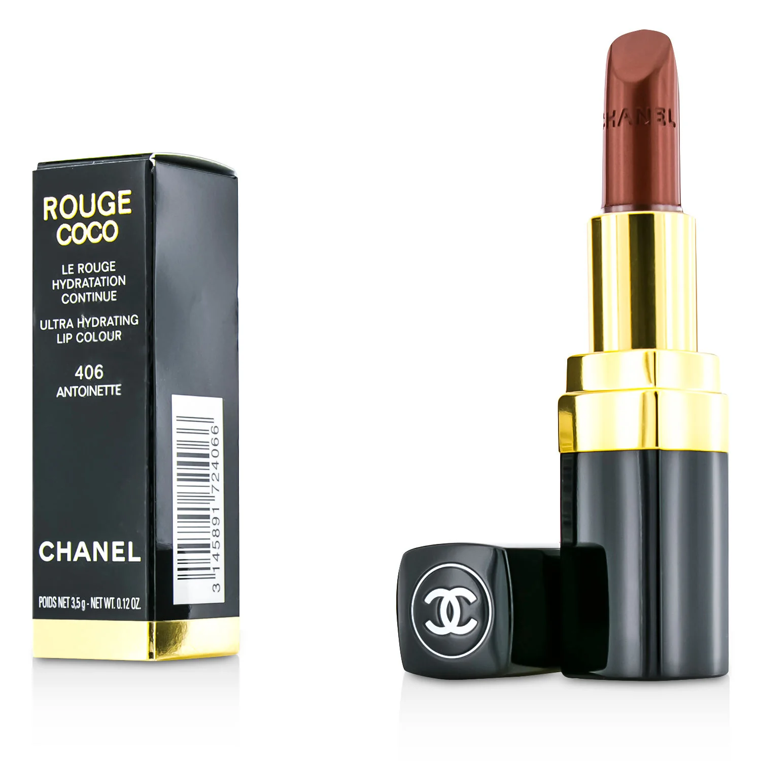 Chanel Rouge Coco Ultra Hydrating Lip Colour - # 424 Edith 3.5g/0.12oz