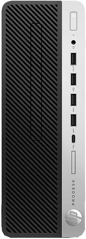 HP 600 G4 SFF Desktop Intel i5-8400 UP to 4.00GHz 16GB DDR4 256GB NVMe SSD + New 1TB SSD Built-in AX210 Wi-Fi 6E BT Dual Monitor Support Wireless