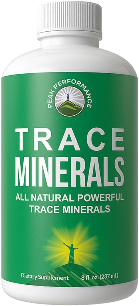 Ultra High Purity Trace Minerals Liquid Drops for Water. Ionic Plant Based Fulvic Trace Mineral Drop Supplement + Magnesium. Replenishes Natural