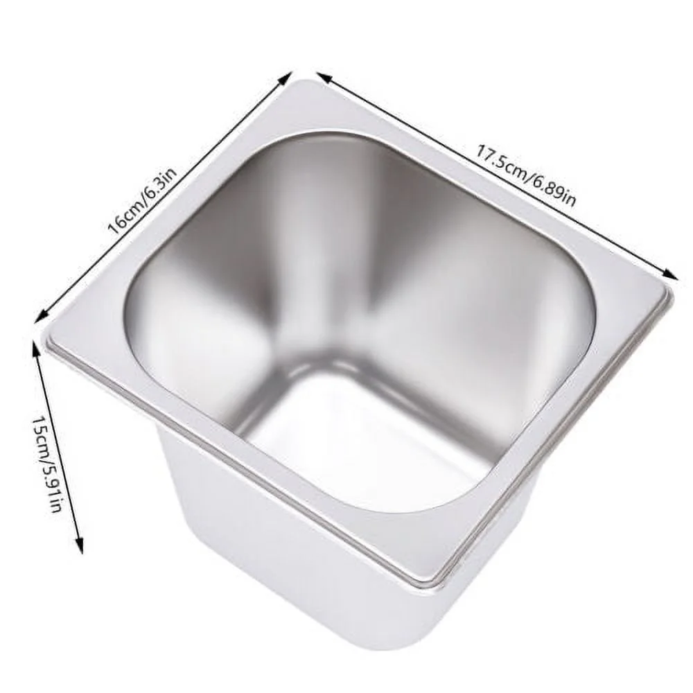 600W Electric Food Warmer Large Capacity Stainless Steel Food Warmer w/ 5 Pans