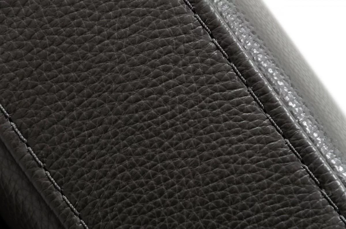 Modern Dark Grey Leather Sofa Contemporary VIG Divani Casa Janina