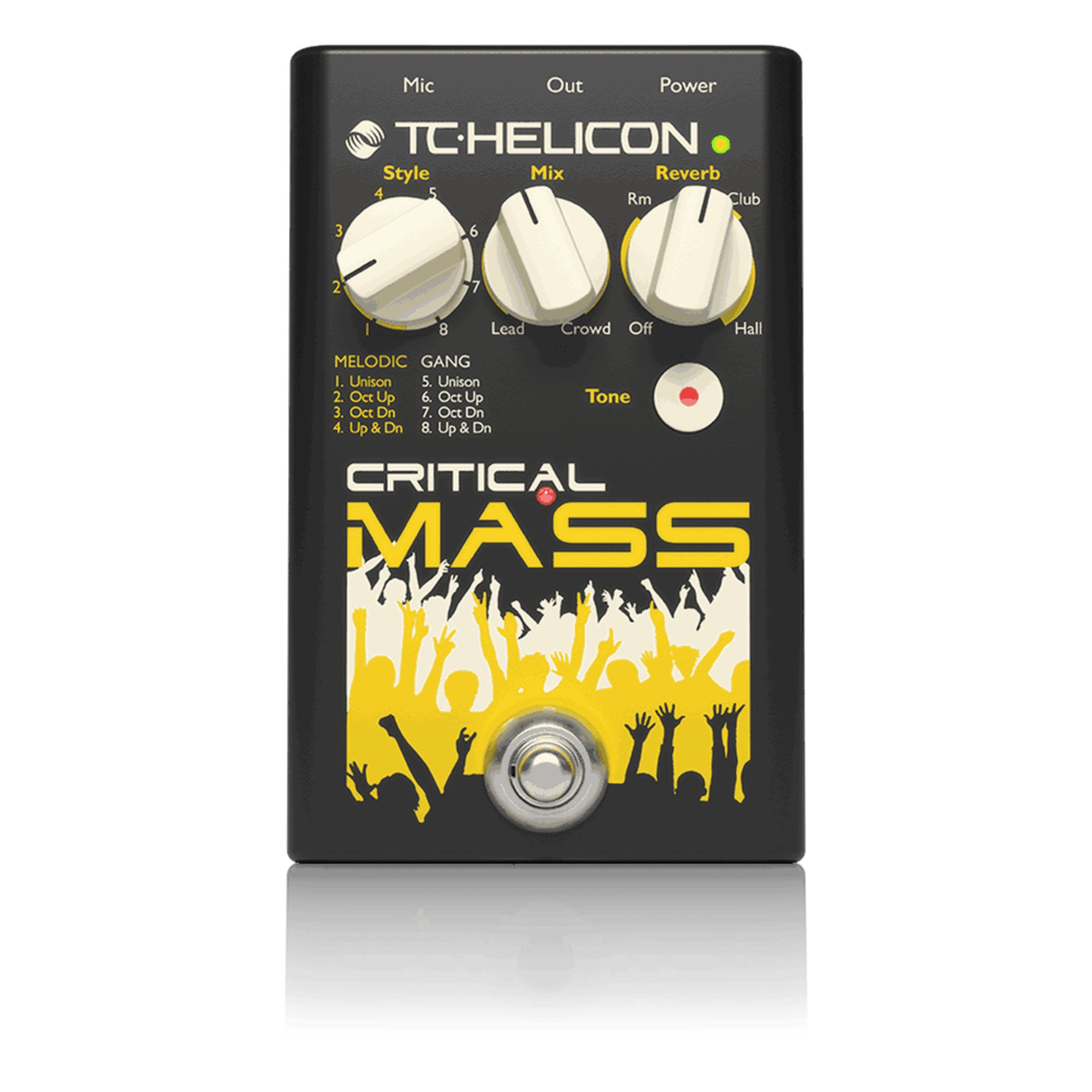 TC-Helicon Critical Mass Vocal Effects