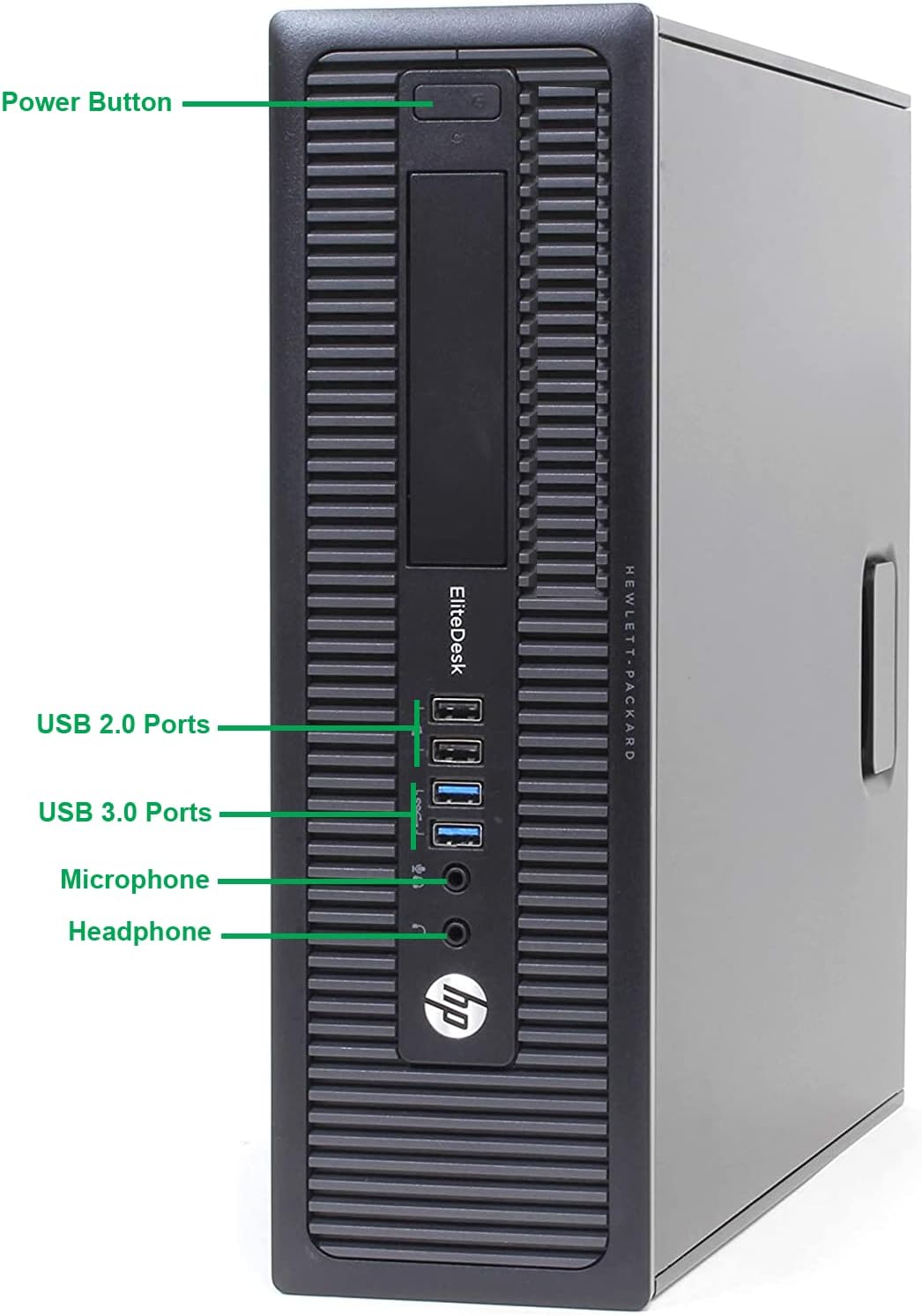 HP 800 G1 Small Form Computer Desktop PC, Intel Core i5 3.20GHz Processor, | 16GB Ram, 128GB SSD + 500GB HDD | HDMI, AMD Radeon RX-550 4GB Graphics