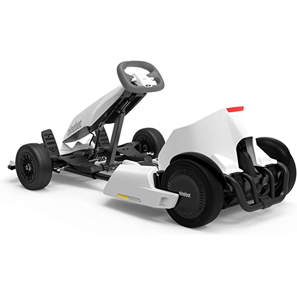 Segway Ninebot Electric GoKart Pro and Gokart Bundle, Outdoor Race Pedal Go Karting Car for Kids and Adults, Adjustable Length and Height