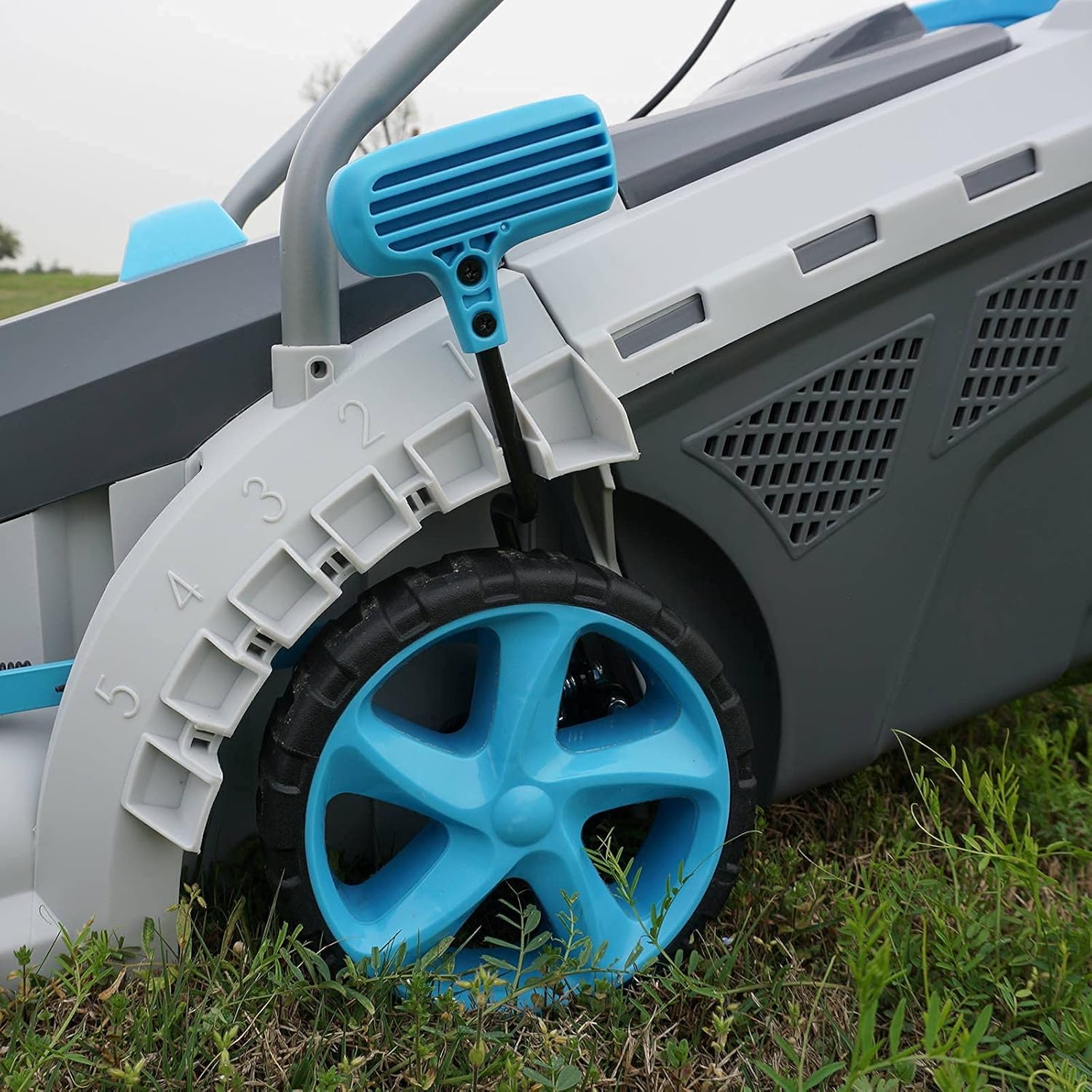 Cordless Lawn Mower, 18 Inch Lightweight Lawn Mower, 40V Lithium-ion Lawnmower w/Brushless Motor