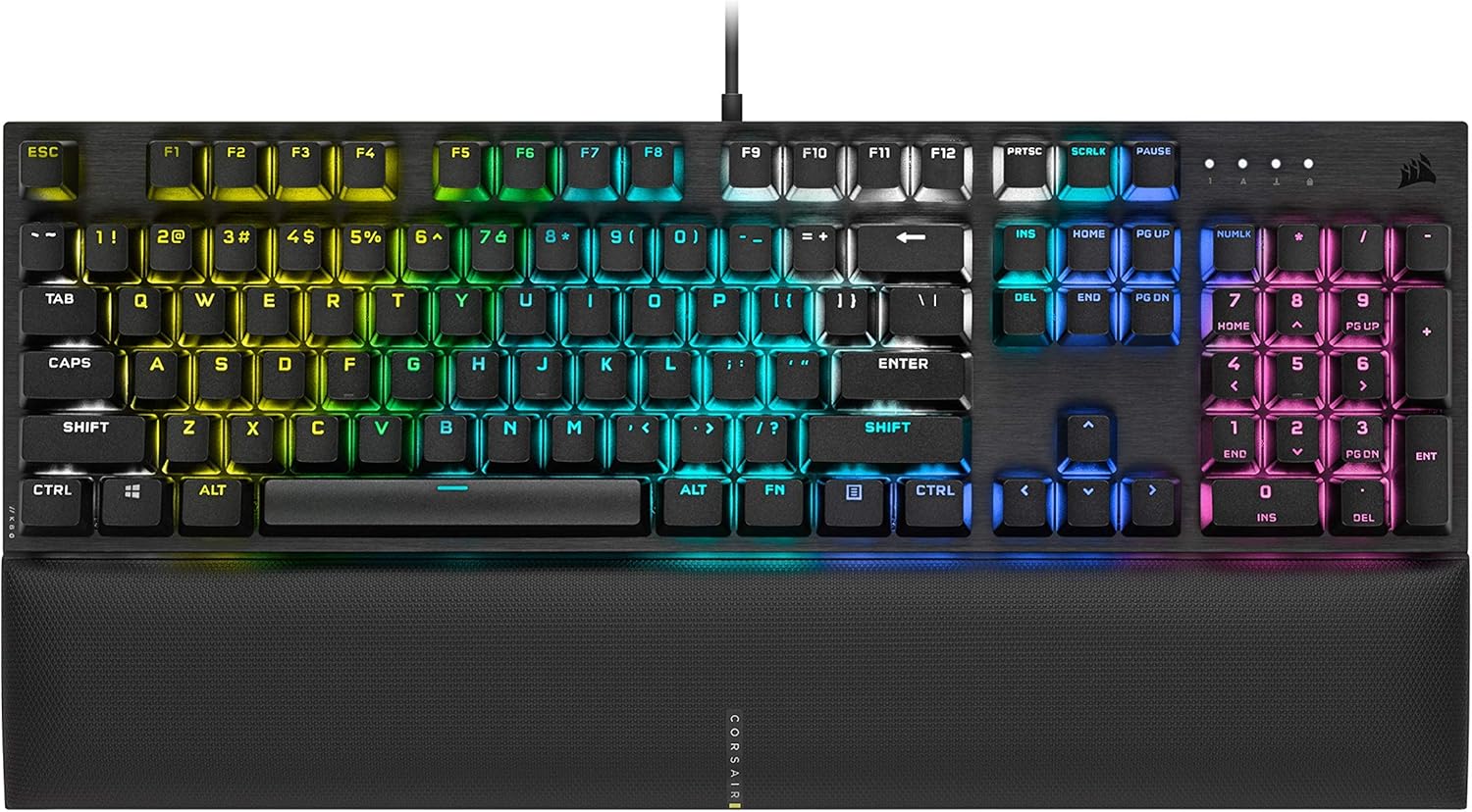 Corsair K60 RGB Pro SE Mechanical Gaming Keyboard - CHERRY Mechanical Keyswitches - Durable Aluminum Frame