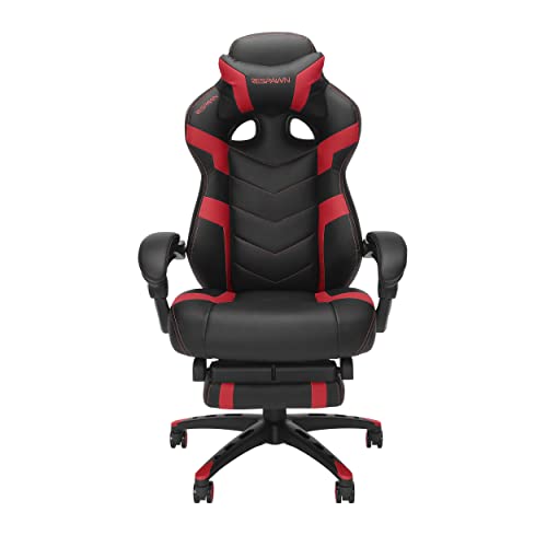 RESPAWN 110 Pro Gaming Chair - Gaming Chair with Footrest, Reclining Gaming Chair, Video Gaming Computer Desk Chair, Adjustable Desk Chair