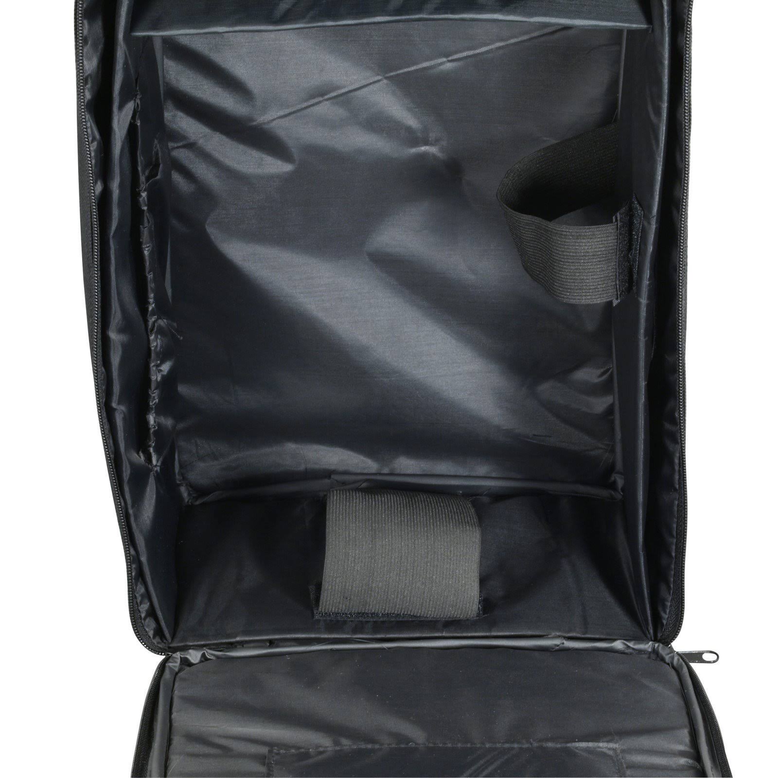 OMAX Large Vinyl Carrying Case for Microscopes with Handle and Straps