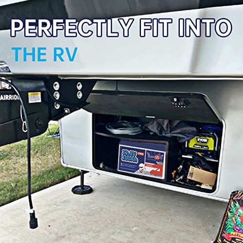 12V 230Ah LiFePO4 Battery, Built-in 150A BMS, Max. 1920W Power Output & 2944Wh Energy Lithium Battery, 15000 Cycles for Your RVs, Solar System