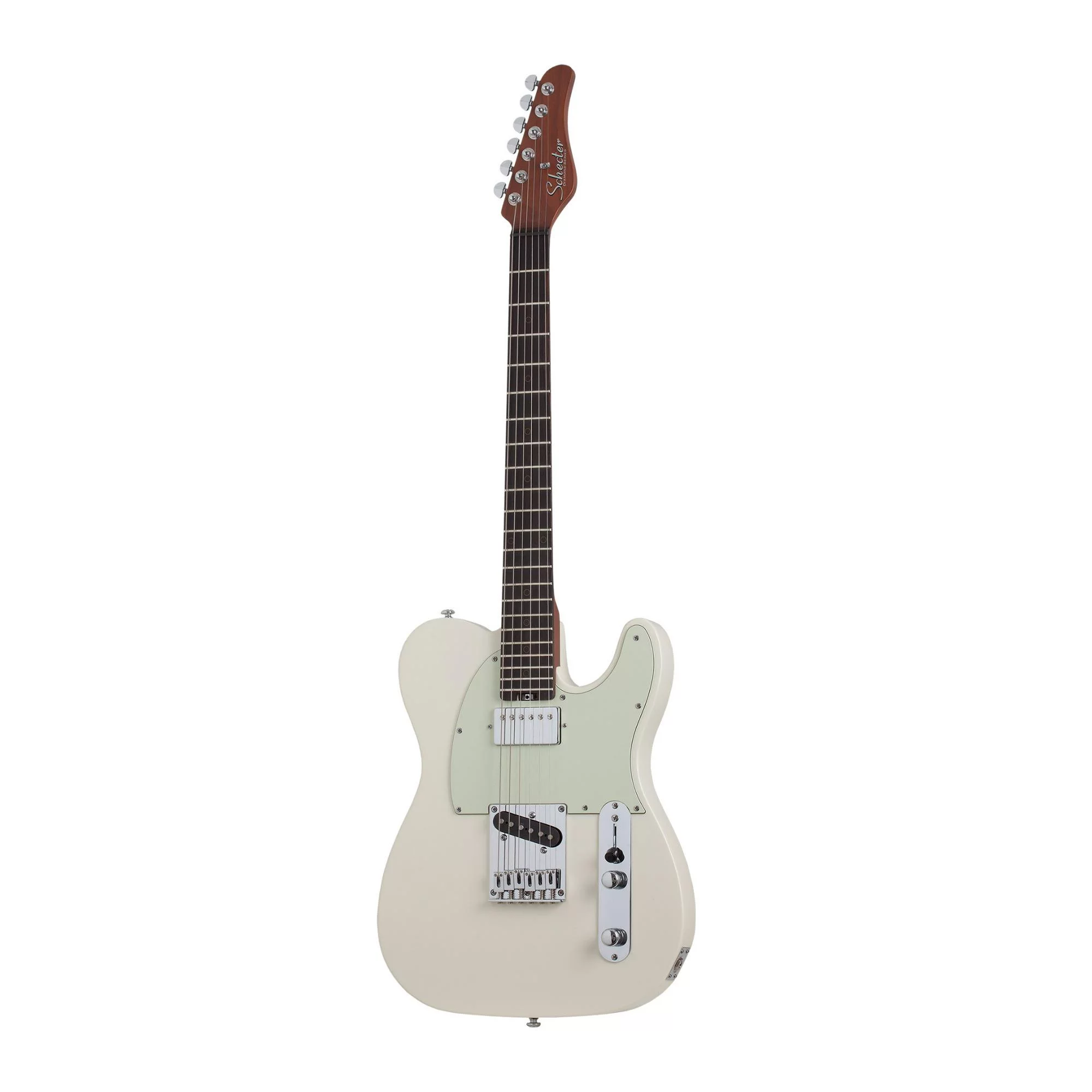 Schecter Nick Johnston Signature PT 6-String Electric Guitar (Atomic Snow) - Curated Treasures Market