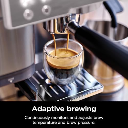 Ninja | Espresso Machine and Drip Coffee Maker| Luxe Café Premier Series | Integrated Coffee Grinder, Milk Frother