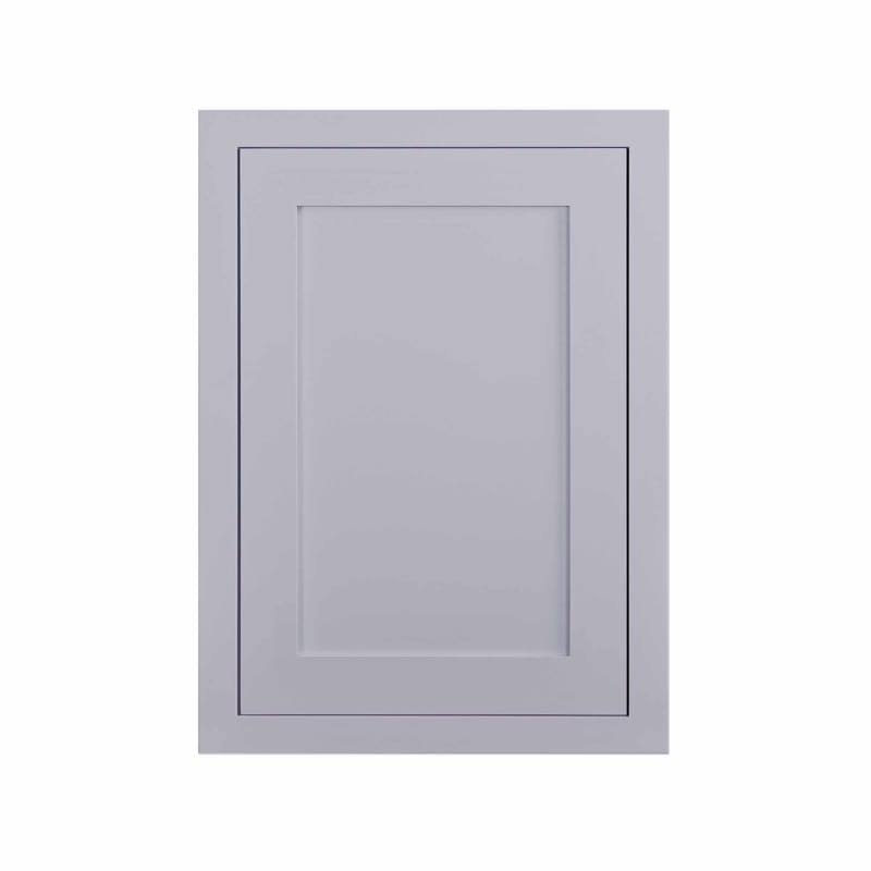 Maplevilles Cabinetry W213014 Inset 21 inch Wide x 30 inch Tall 1 Door Wall Cabinet, Gray