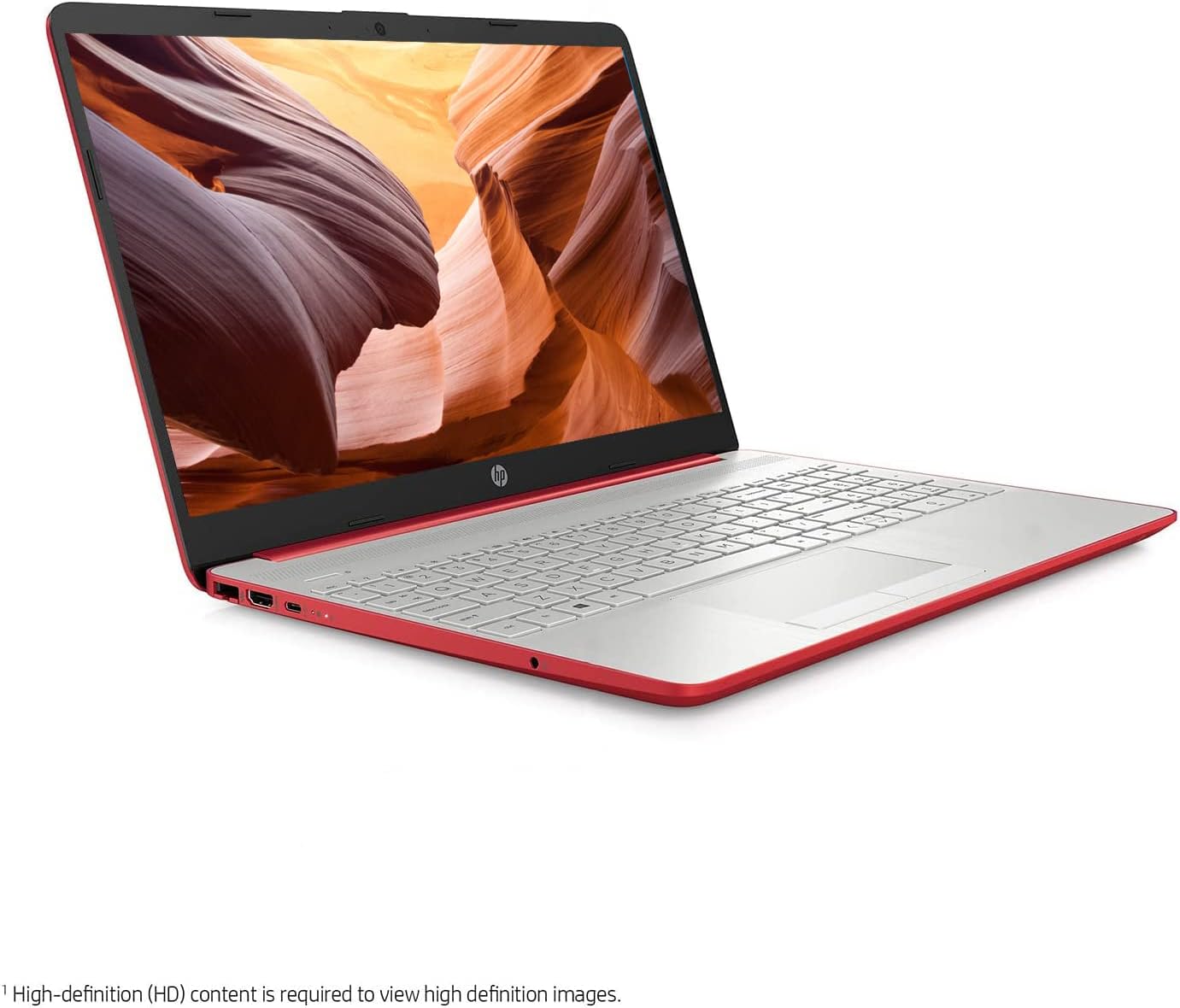 HP 2023 15'' HD IPS Laptop, Windows 11, Intel Pentium 4-Core Processor Up to 2.70GHz, 8GB RAM, 128GB SSD, HDMI, Super-Fast 6th Gen WiFi