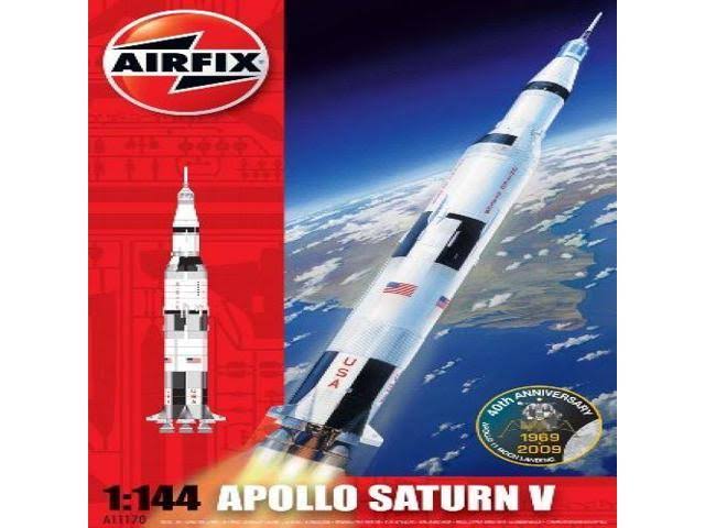 Airfix A11170 1:144 Scale Nasa Apollo Saturn V Rocket Model Kit