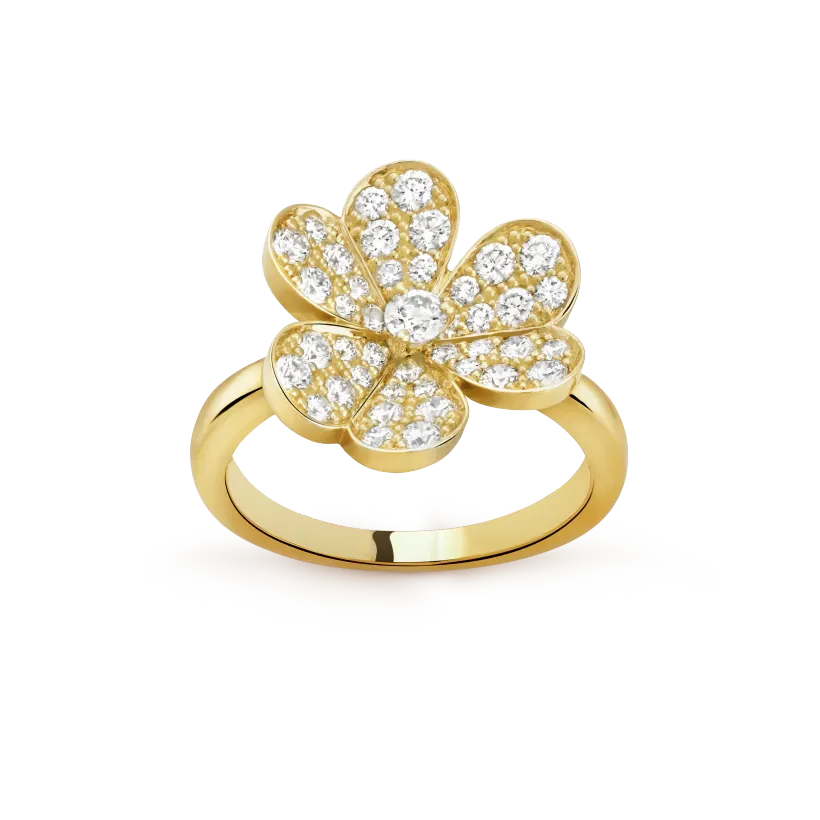 Frivole ring, single flower, small model