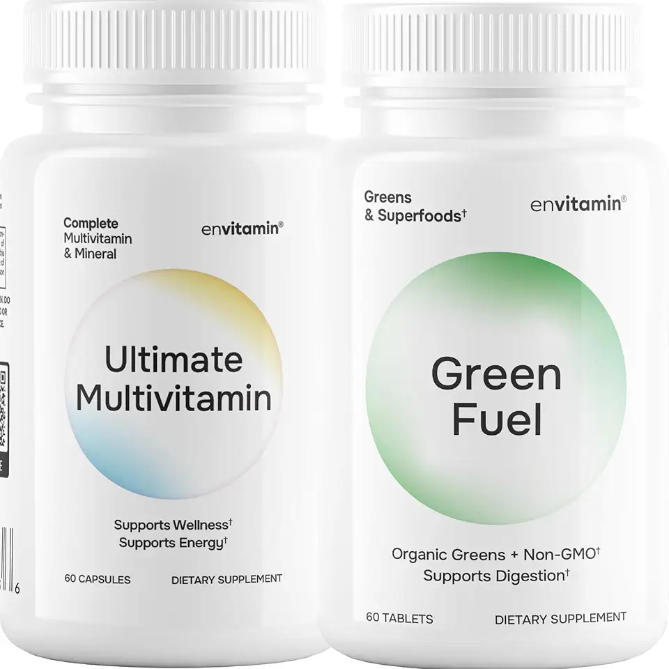 Ultimate Multivitamin & Green Fuel - Kansas Nuitrition - HNZSDS