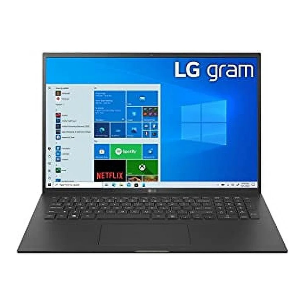 LG 17Z90P-N.APS5U1 17” Silver 16:10 WQXGA Gram Laptop with Windows 10 Pro, 16GB RAM, 512GB SSD, 11th Gen Intel® Core™ i7 Processor