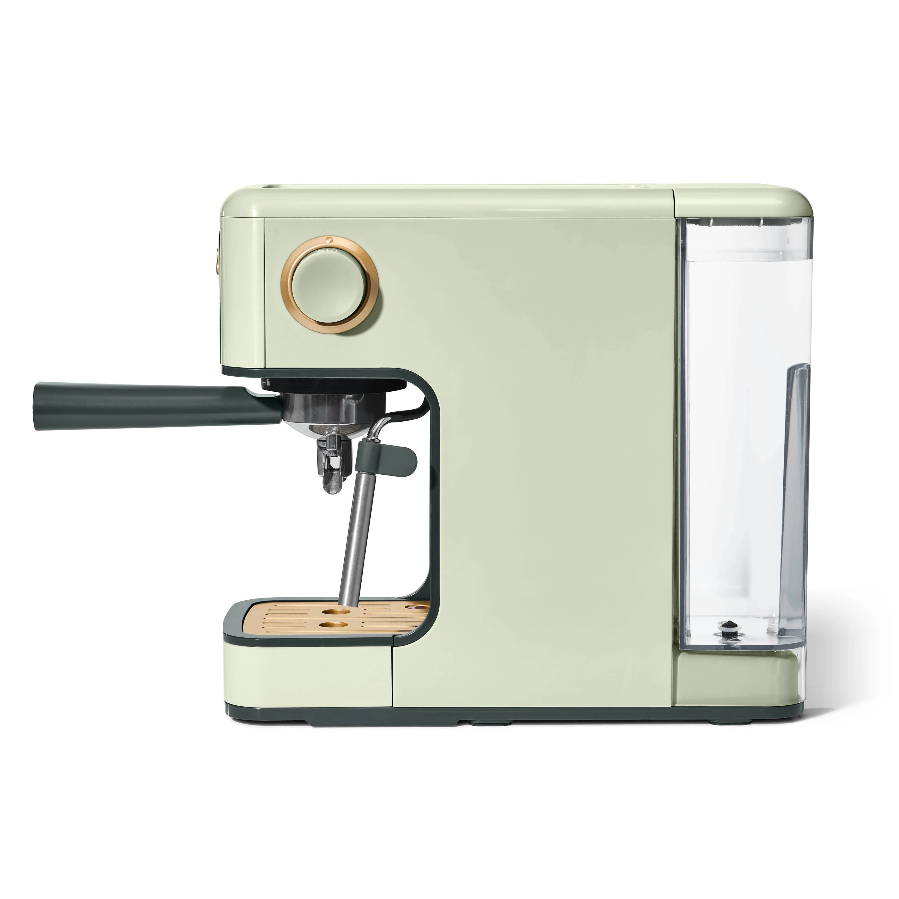 Beautiful Slim Espresso Maker with 20-Bar Pressure, White Icing by Drew Barrymore