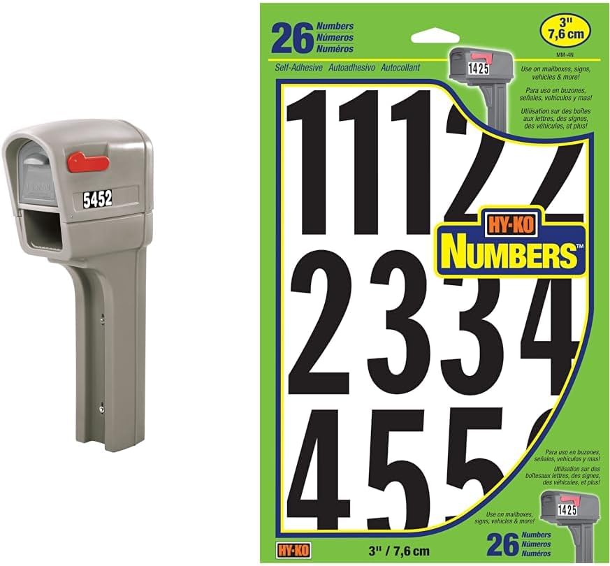 Step2 MailMaster Plus Mailbox, Easy to Install, Mailboxes for Outside, Heavy-Duty, Weather Resistant