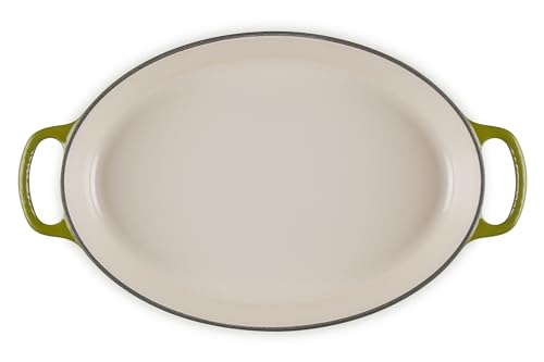 Le Creuset Enameled Cast Iron Signature Oval Baker, 3qt. Sea Salt