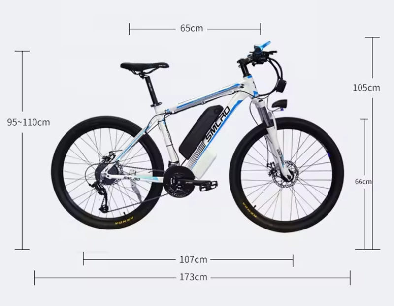 1000W 48V 17.5Ah Electric Fat Tire Bike 26" Electric Mountain Bike Bicycle E bike Shimano 21-speed transmission