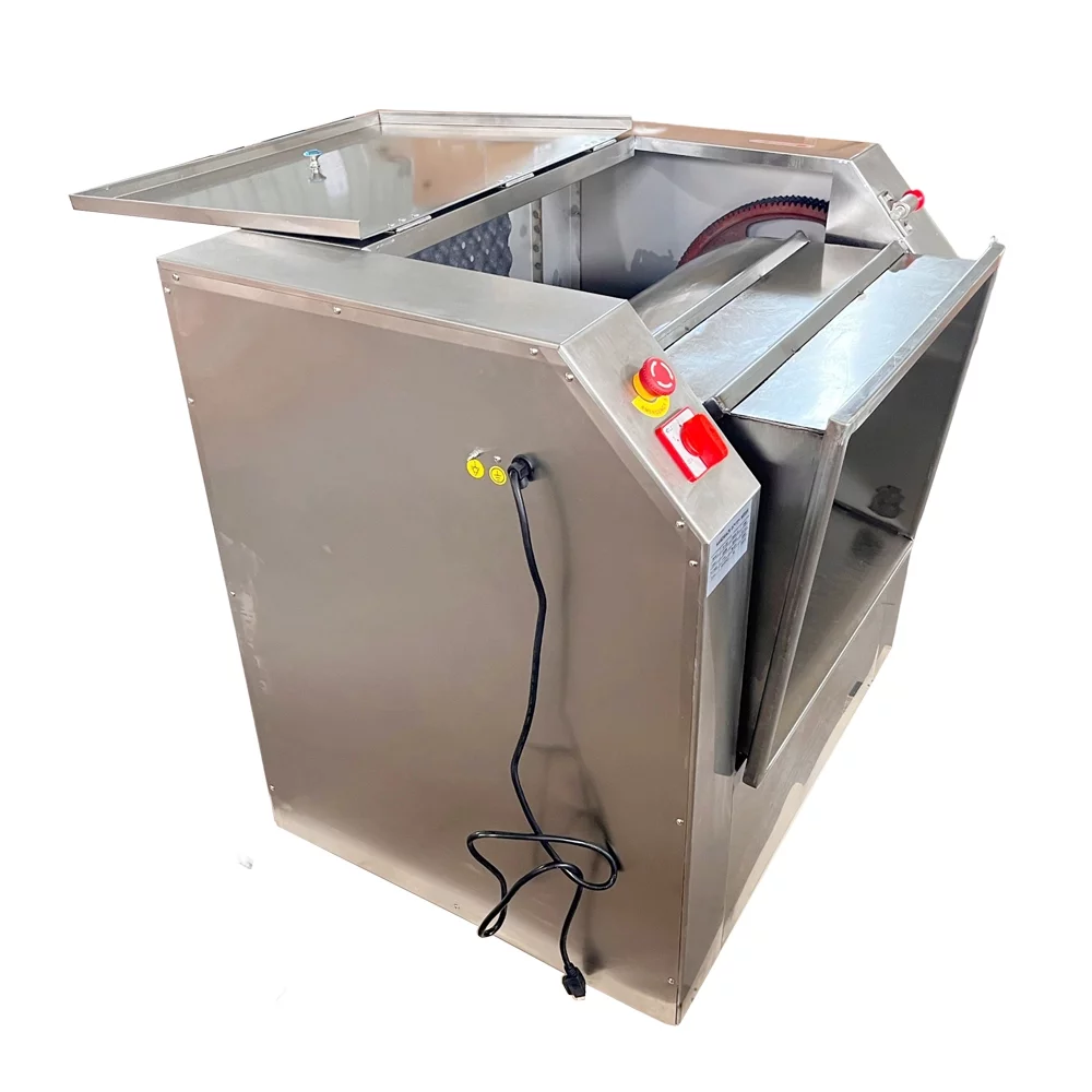 INTBUYING Commercial 50kg Electric Dough Mixer with Dough Knife for Dough Mixing Kneading