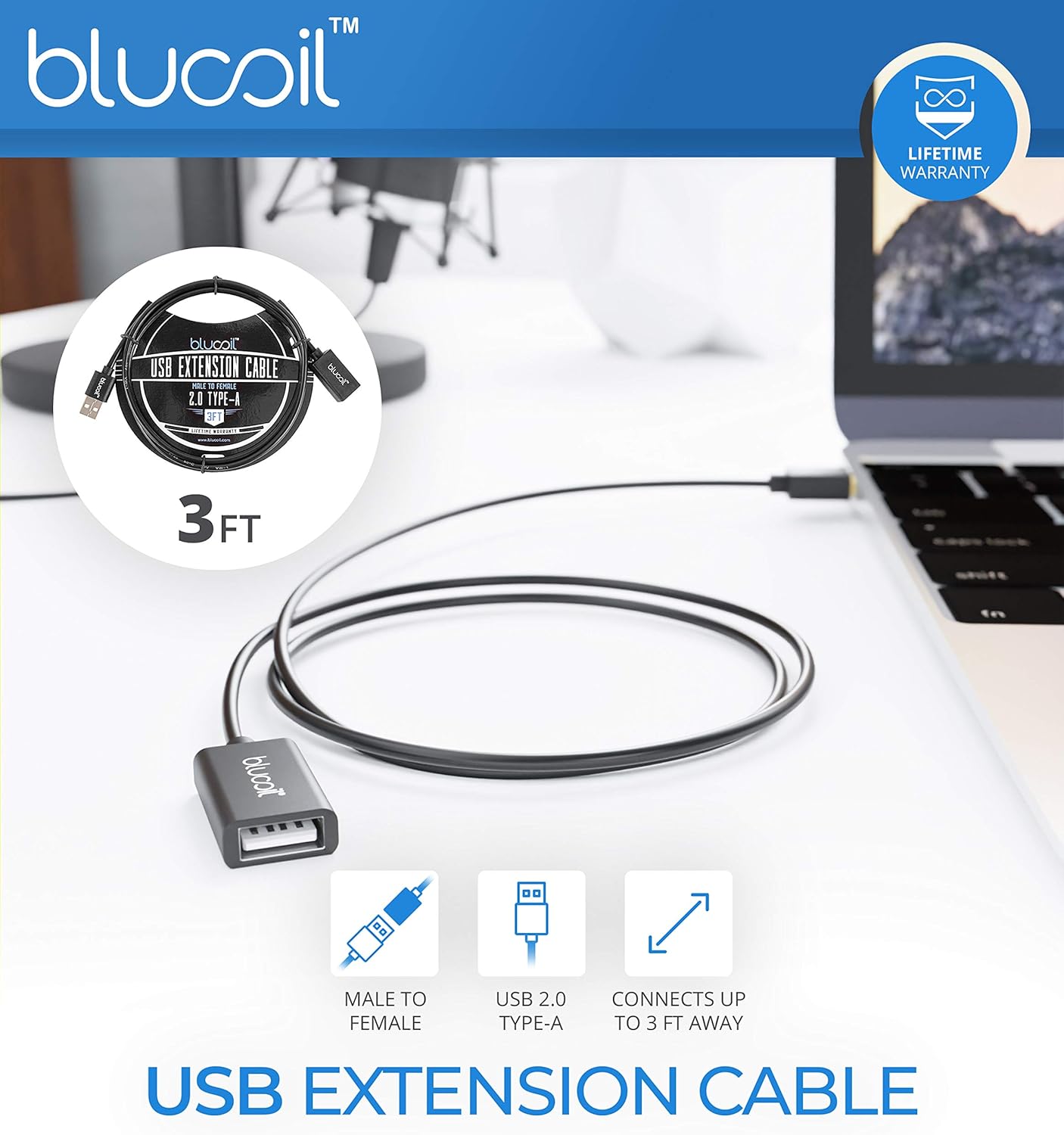 Mevo Start Wireless Live Streaming Camera 1080p HD Video Quality Bundle with Blucoil USB Condenser Microphone, USB-A Mini Hub, Pop Filter