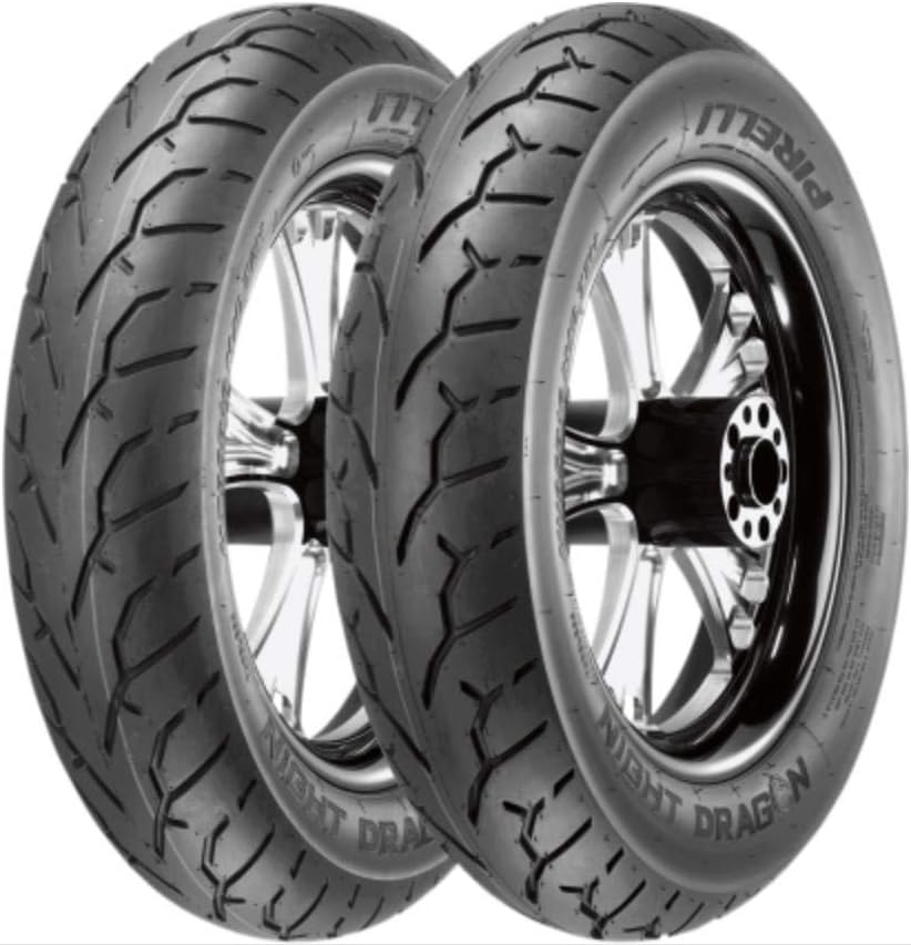 Pirelli Night Dragon Tire - Front - 130/90-16 , Position: Front, Load Rating: 67, Speed Rating: H, Tire Size: 130/90-16, Rim Size: 16