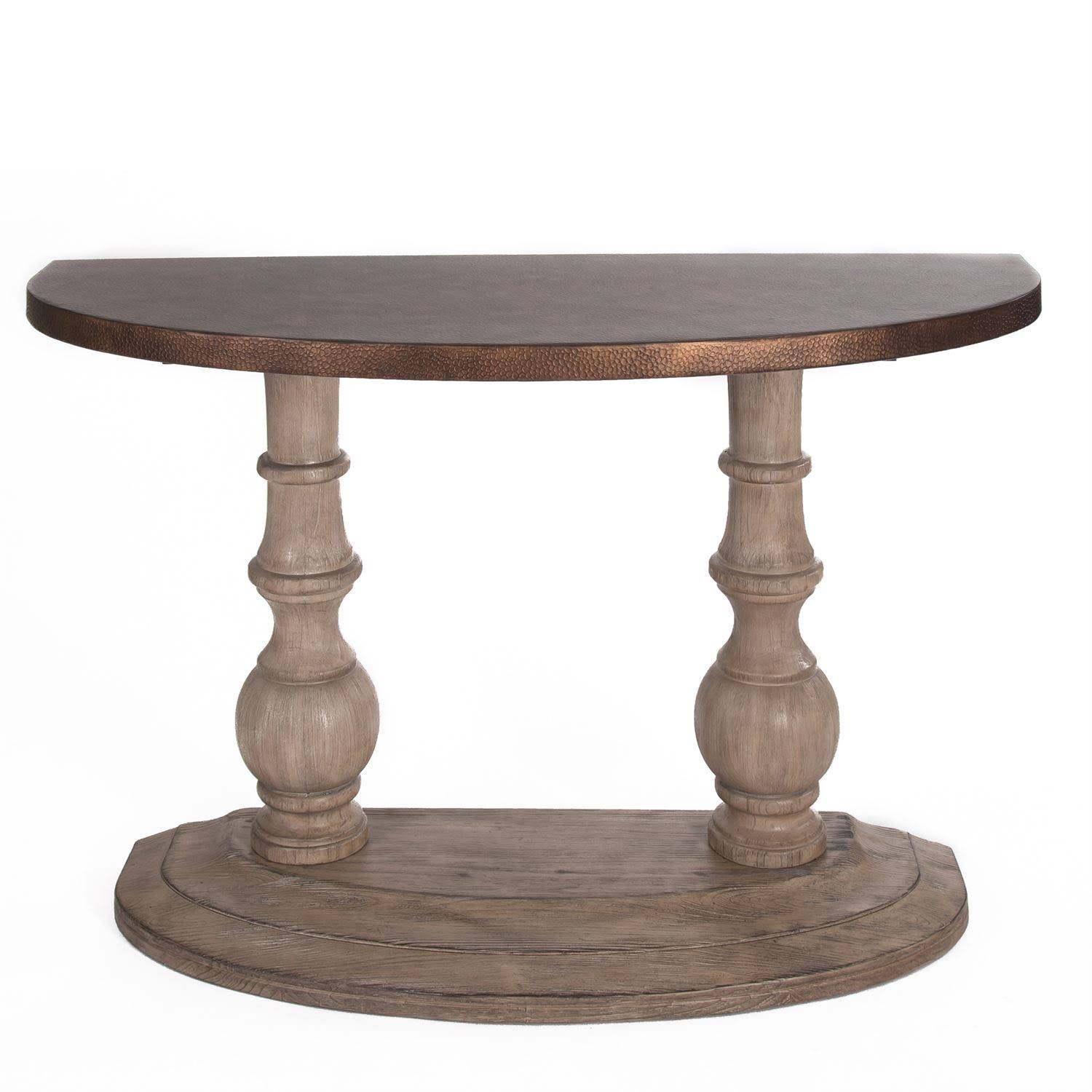 Liberty Furniture Alamosa Half Moon Sofa Table - 108-OT1030