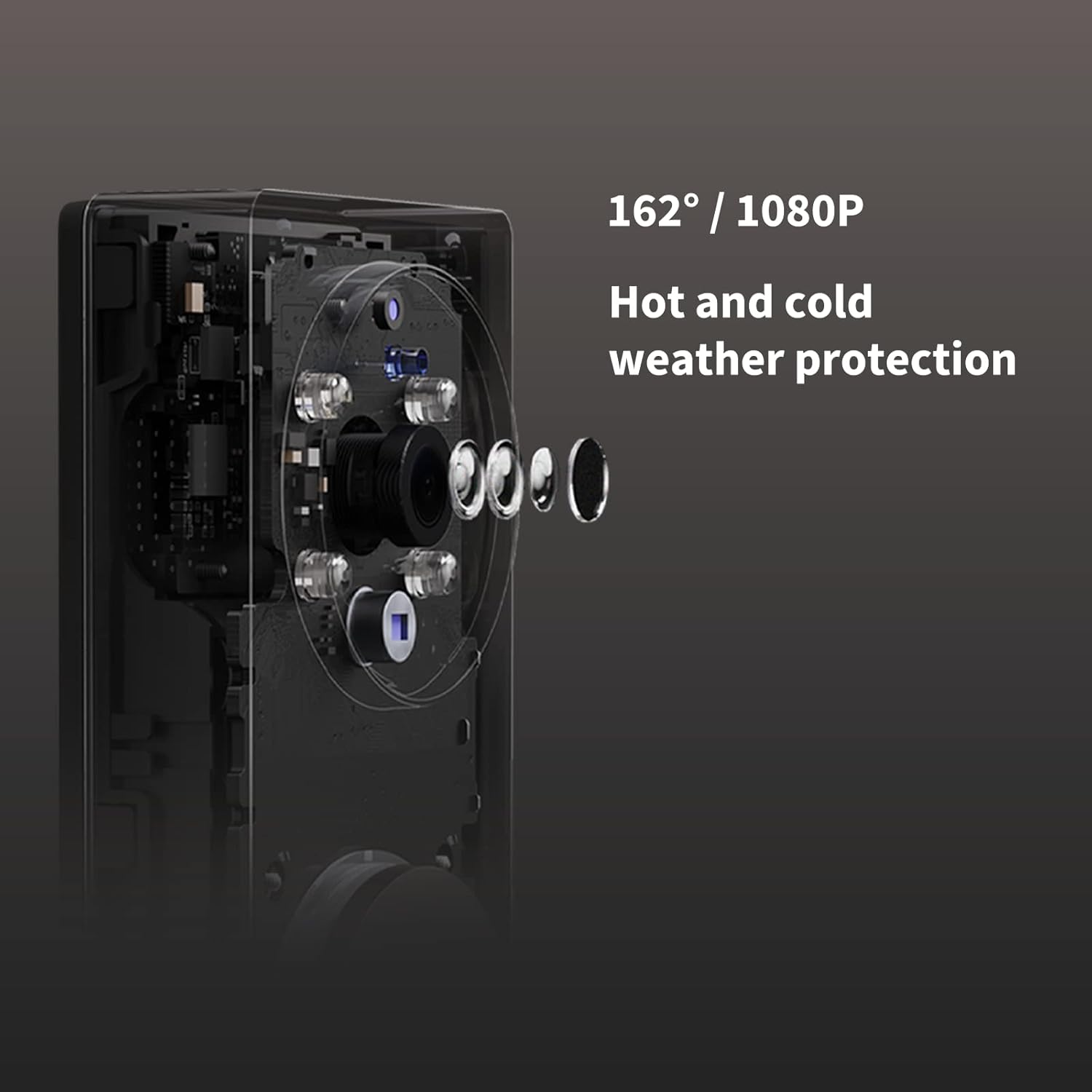 Aqara Video Doorbell G4 (Chime Included), 1080p FHD HomeKit Secure Video Doorbell Camera, Local Face Recognition and Automations, Wireless or Wired