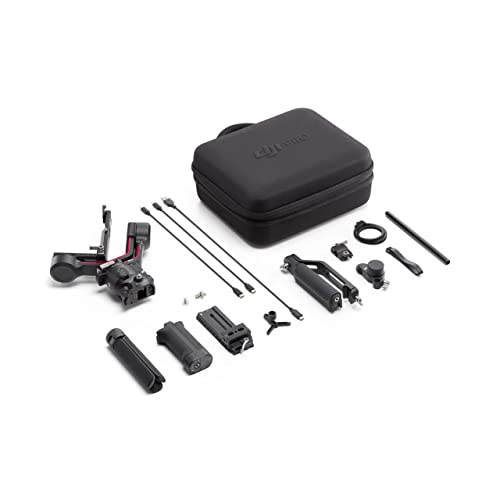 DJI RS 4 Mini, Gimbal Stabilizer for Cameras Canon/Sony/Panasonic/Nikon/Fujifilm, Auto Axis Locks, 2kg/4.4lbs Payload, Intelligent Tracking