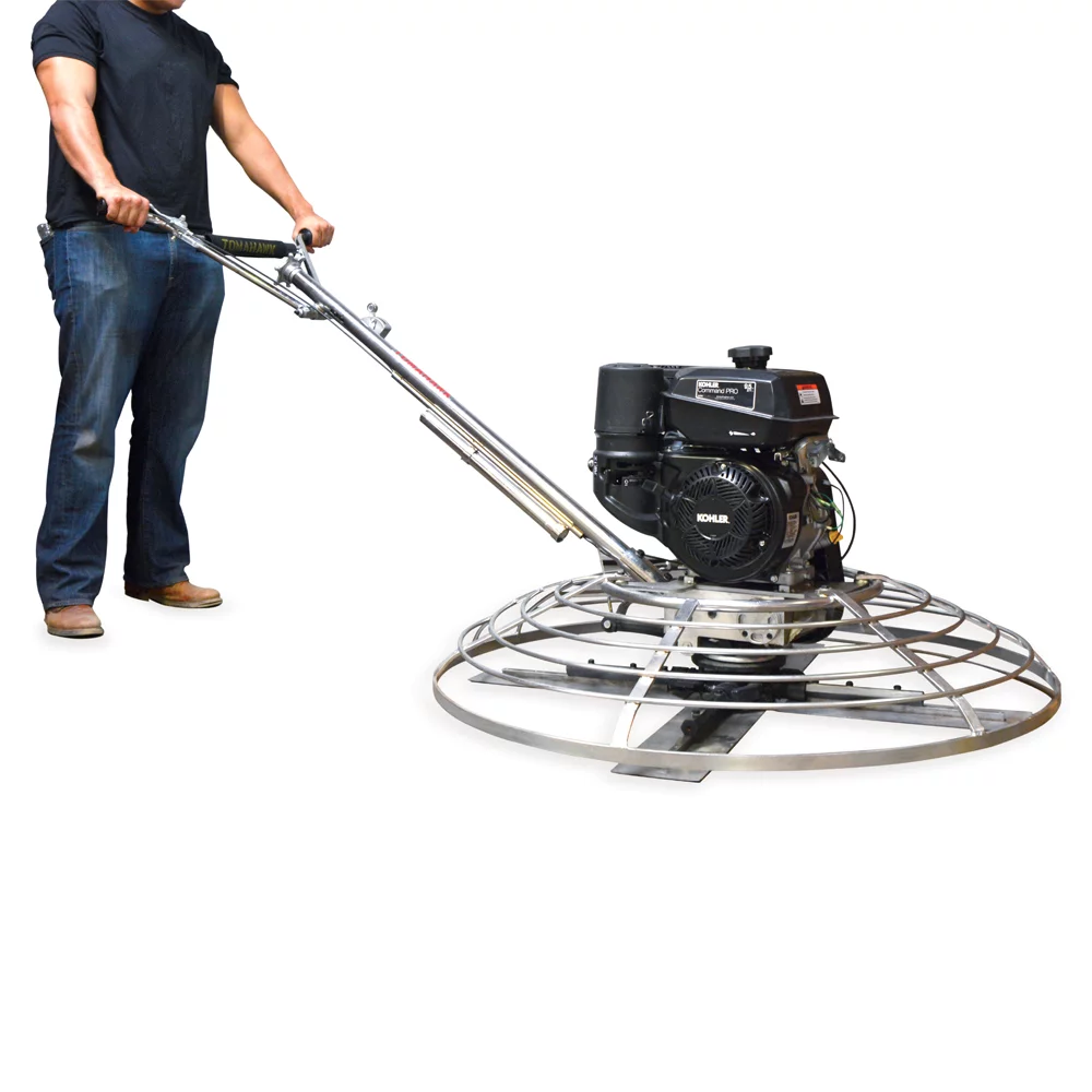 TOMAHAWK 46" Gas Concrete Wet Power Trowel Cement Powered by Kohler 14HP Engine