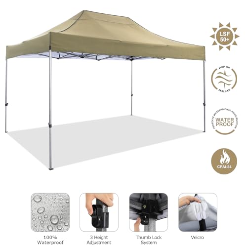 COBIZI 13x26 Pop Up Tent 13x26 Canopy with Sidewalls Heavy Duty Canopy Party Tent for Parties