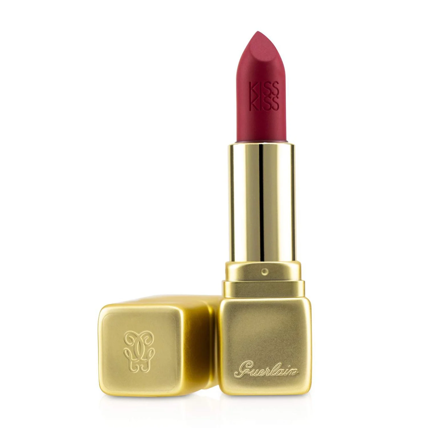 Guerlain KissKiss Matte Hydrating Matte Lip Colour - # M376 Daring Pink  3.5g/0.12oz