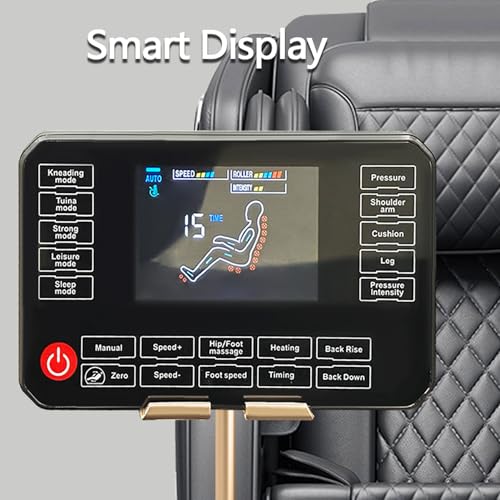 Massage Chair Full Body with Heat, Zero Gravity Shiatsu Massage Chair Recliner with & 5 Auto Modes, Foot Massage, Waist Back Heating
