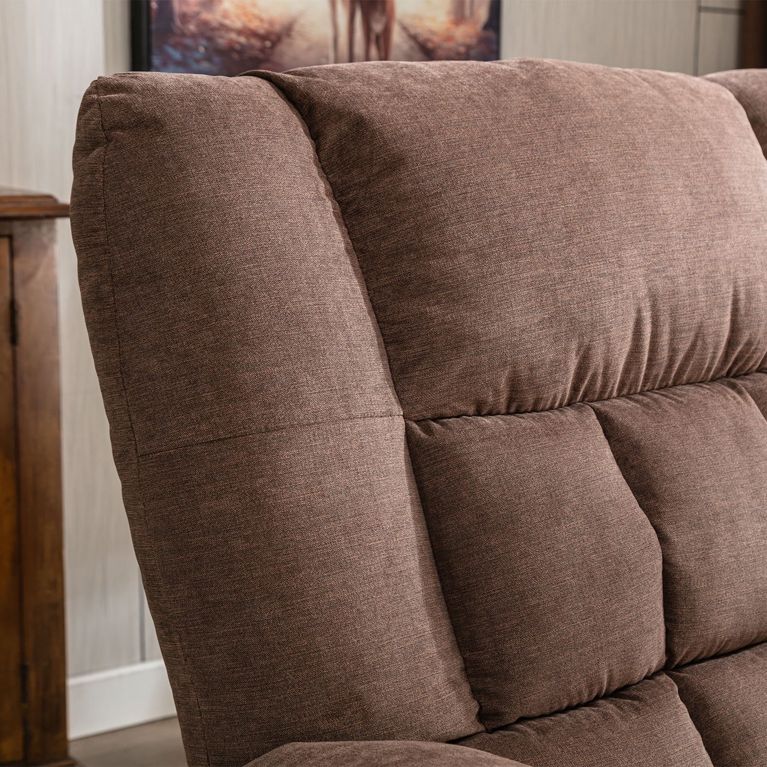 JONPONY Power Lift Recliner Chair Recliners for Elderly with Heat and Massage Recliner Chair for Living Room with Infinite Position and Side Pocket