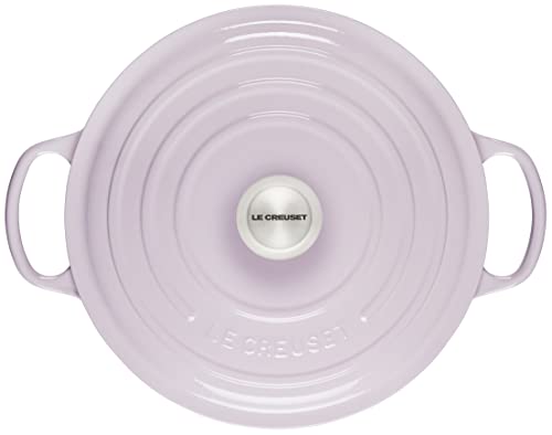 Le Creuset Enameled Cast Iron Signature Round Dutch Oven, 5.5 qt., Cerise