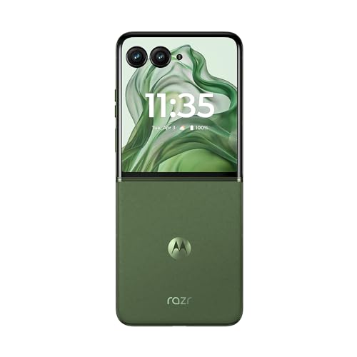 Motorola razr+ | 2024 | Unlocked | Made for US 12/256 | 50MP Camera | Spring Green