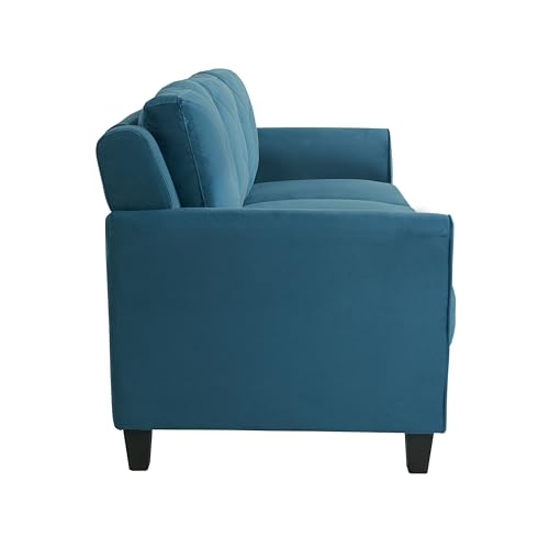 Lifestyle Solutions Harrington Loveseat, Black