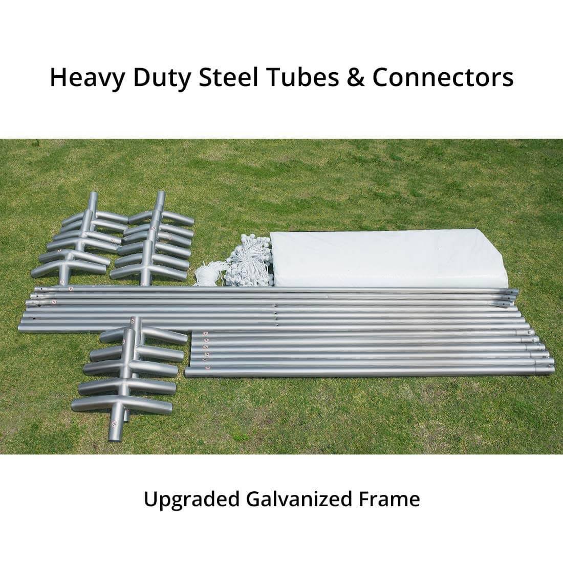 Quictent 20& x 13& Heavy Duty Car Shelter -white